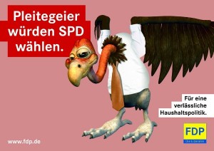 Pleitegeier würden SPD wählen